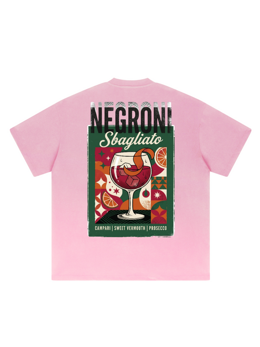 Negroni Sbagliato Oversized Heavyweight Graphic Tee