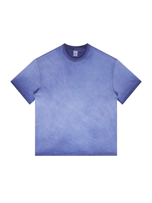 Washed Gradient Stir Oversized Heavyweight Tee
