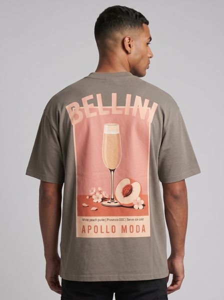 Camiseta gráfica pesada Bellini extragrande