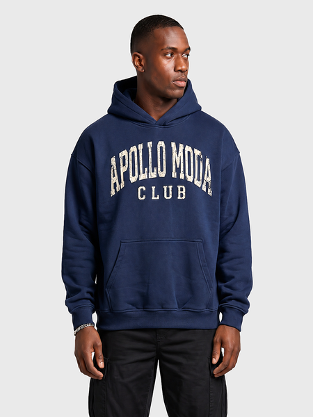 Sudadera con capucha oversize pesada Club Collegiate