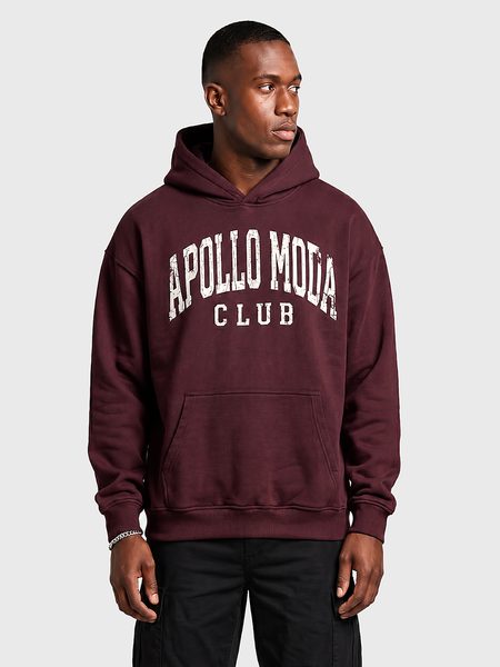 Sudadera con capucha oversize pesada Club Collegiate