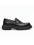 Oslo Midnight Elegance dress shoe in black by Apollo Moda, view 3